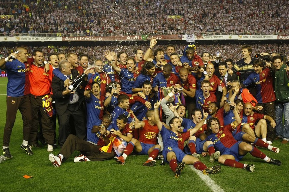 Barça vô địch Copa del Rey năm 2009