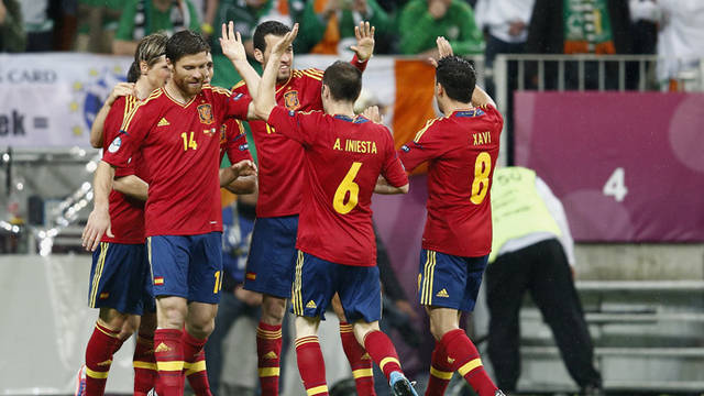 Thông số các cầu thủ Barça tại Euro 2012