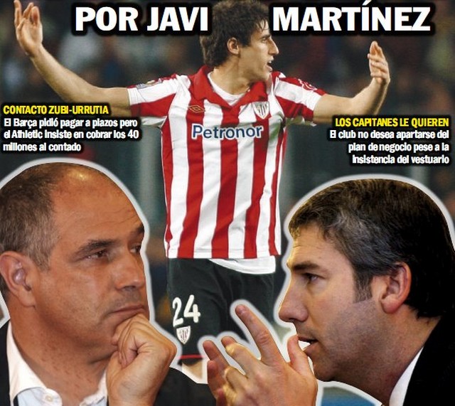Barça và Bilbao bắt đầu đàm phán về Javi