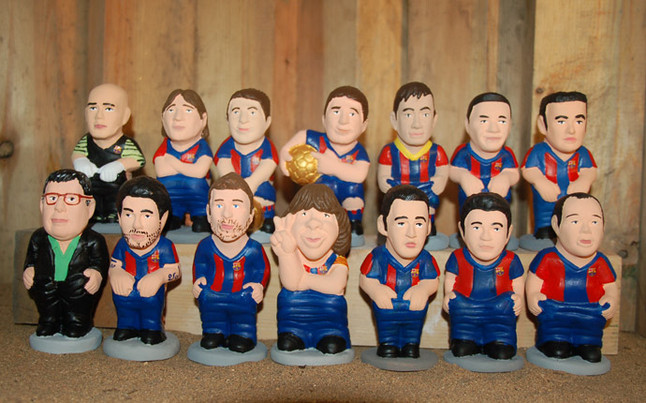 Gia đình Caganer của Barcelona