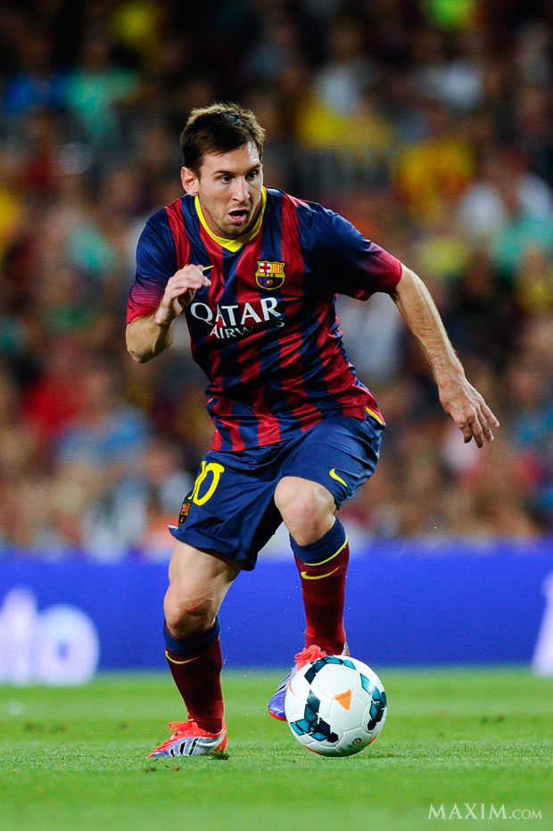 Hình ảnh Messi trên Maxim