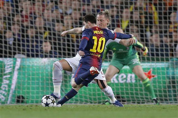 Pha nâng tỷ số lên 2-0 của Messi