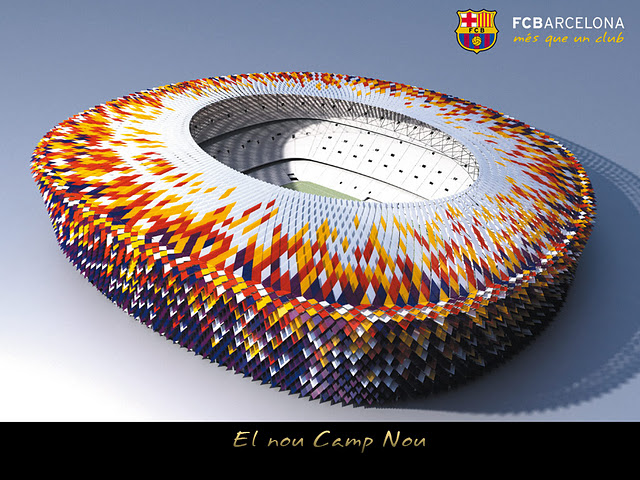 Phối cảnh một Camp Nou hiện đại