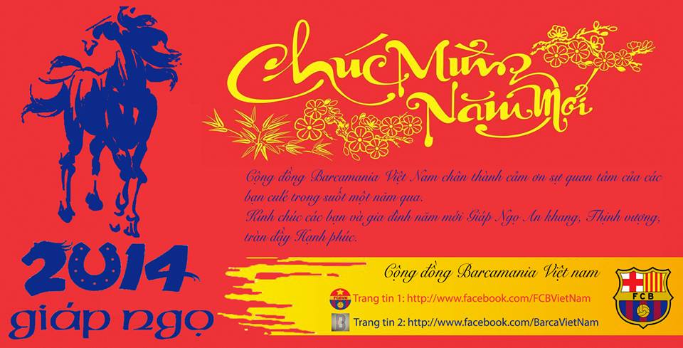 Chúc mừng năm mới - Xuân Giáp Ngọ